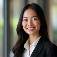 Portrait of Sarah Tan, Director of Events for Culinary Chart.